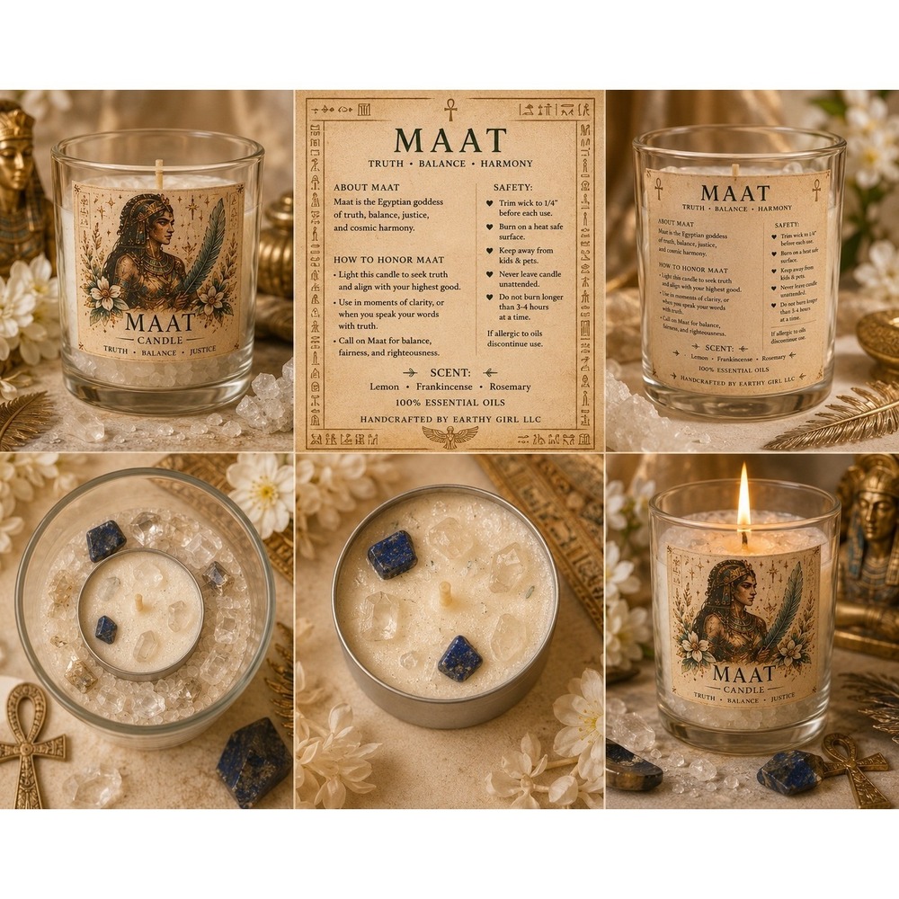 Maat Tea Light Candle Set